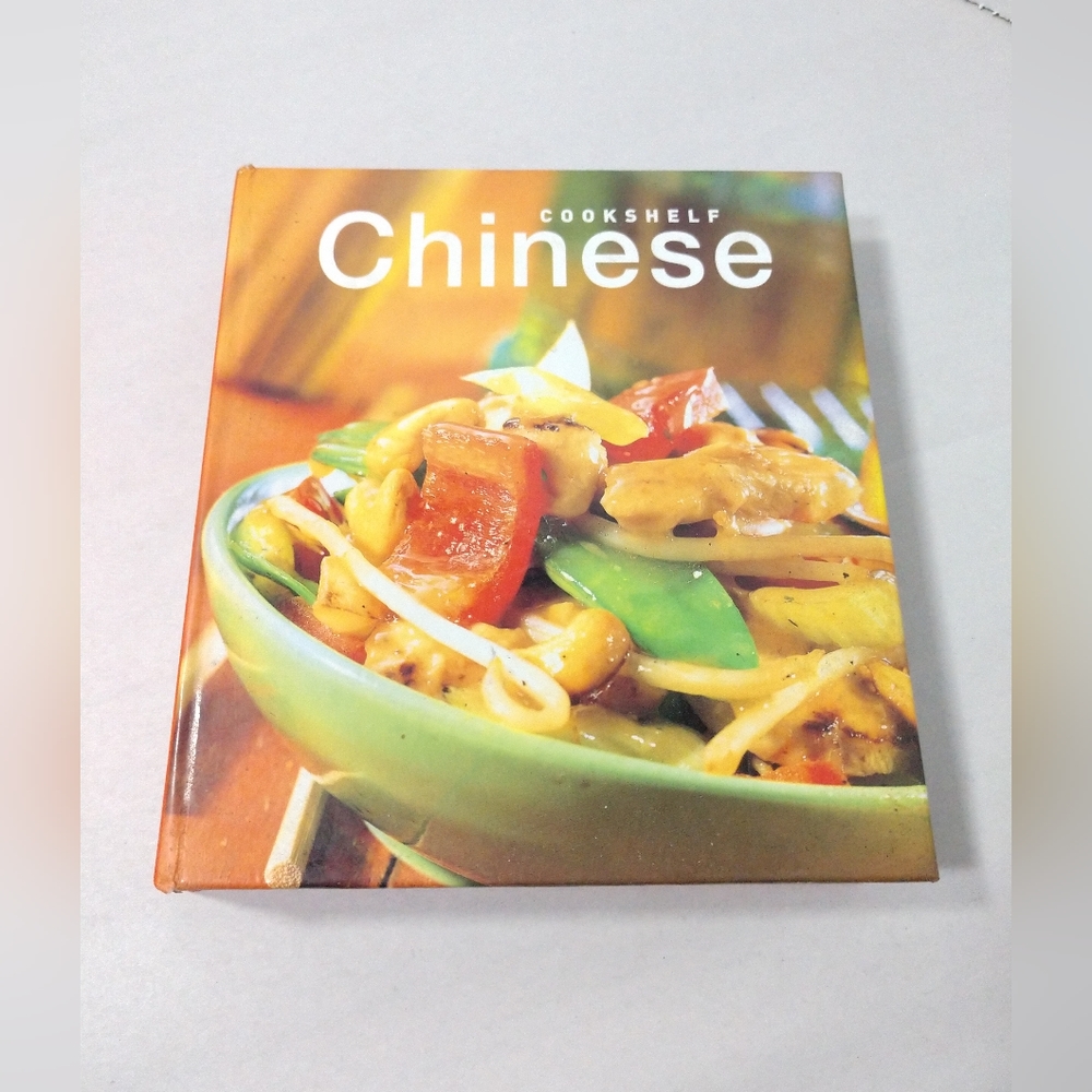 Cookshelf CHINESE Cookbook Recipes SMALL Book Jenny Stacey Hardcover Spiralbound
